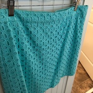 NWOT J. Crew Eyelet Skirt